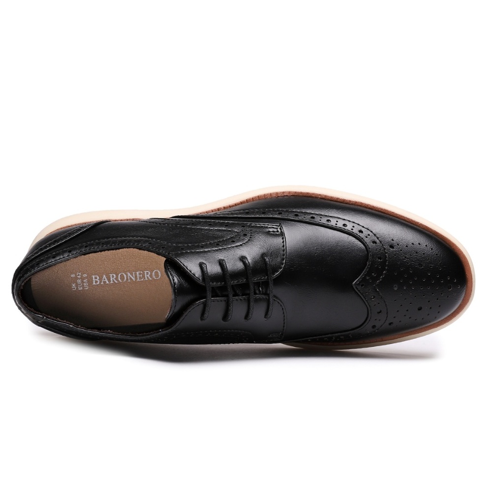 Men's Dress Shoes Lace Up Walk Oxford - Picture 4 of 7